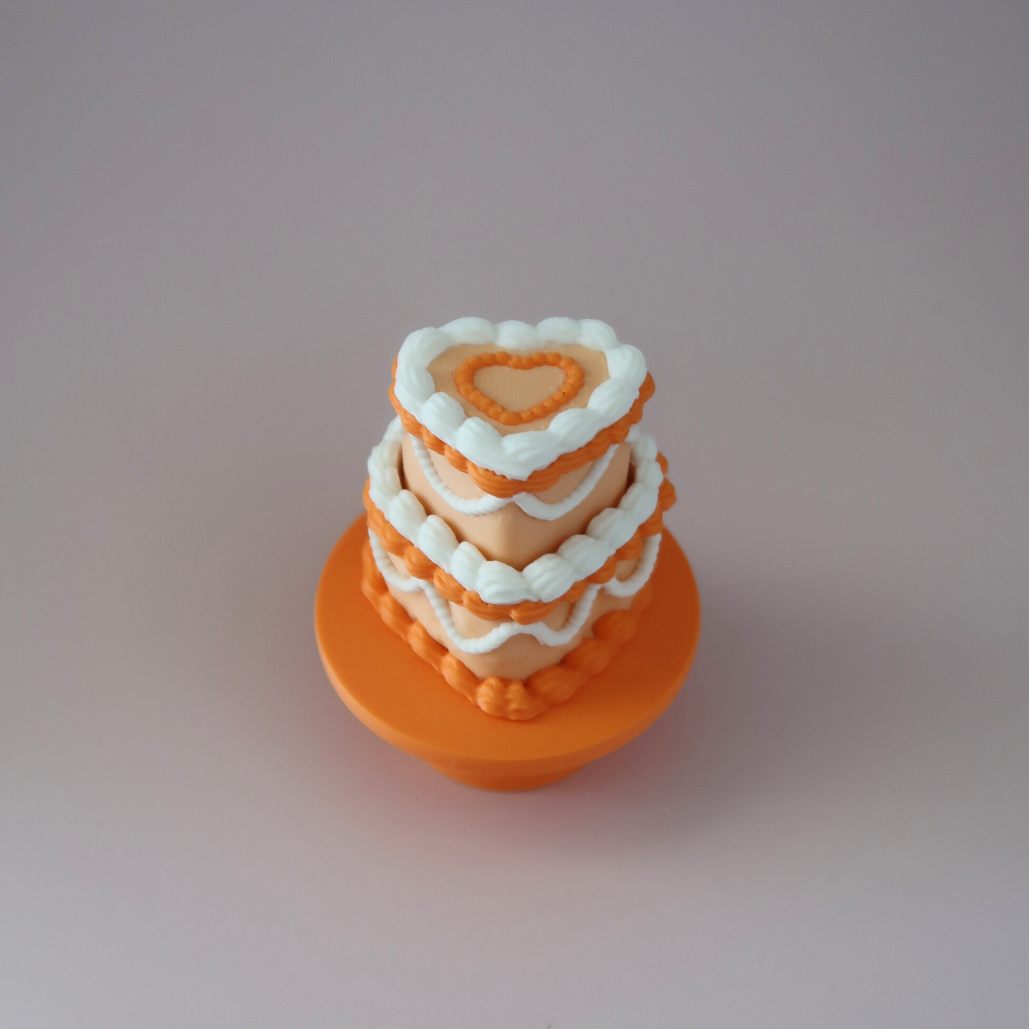 Halloween Vintage Heart Cake Fidget Clickers
