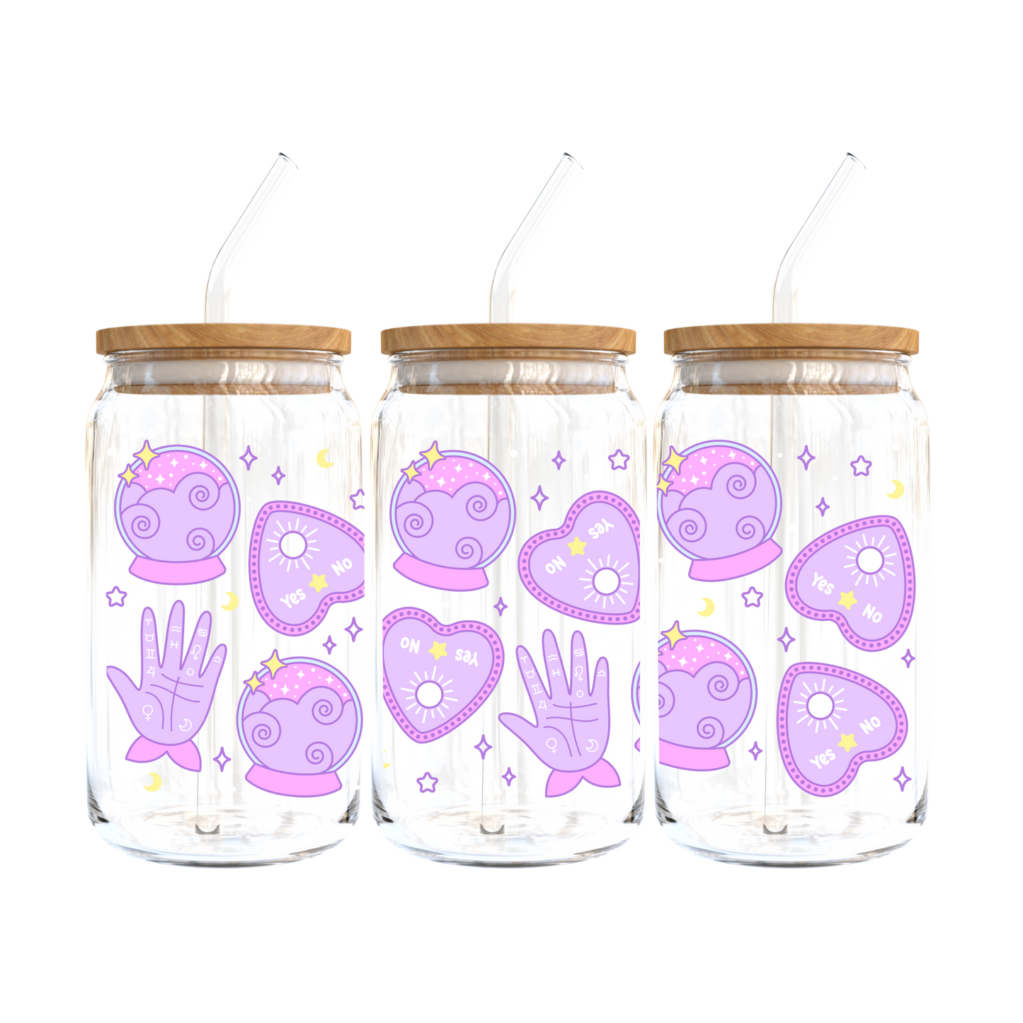 Amethyst Visions Glass Tumbler