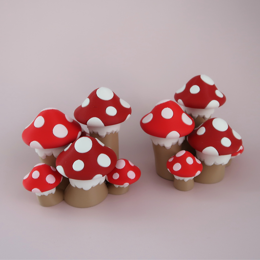 Mushroom Cluster Fidget Clicker