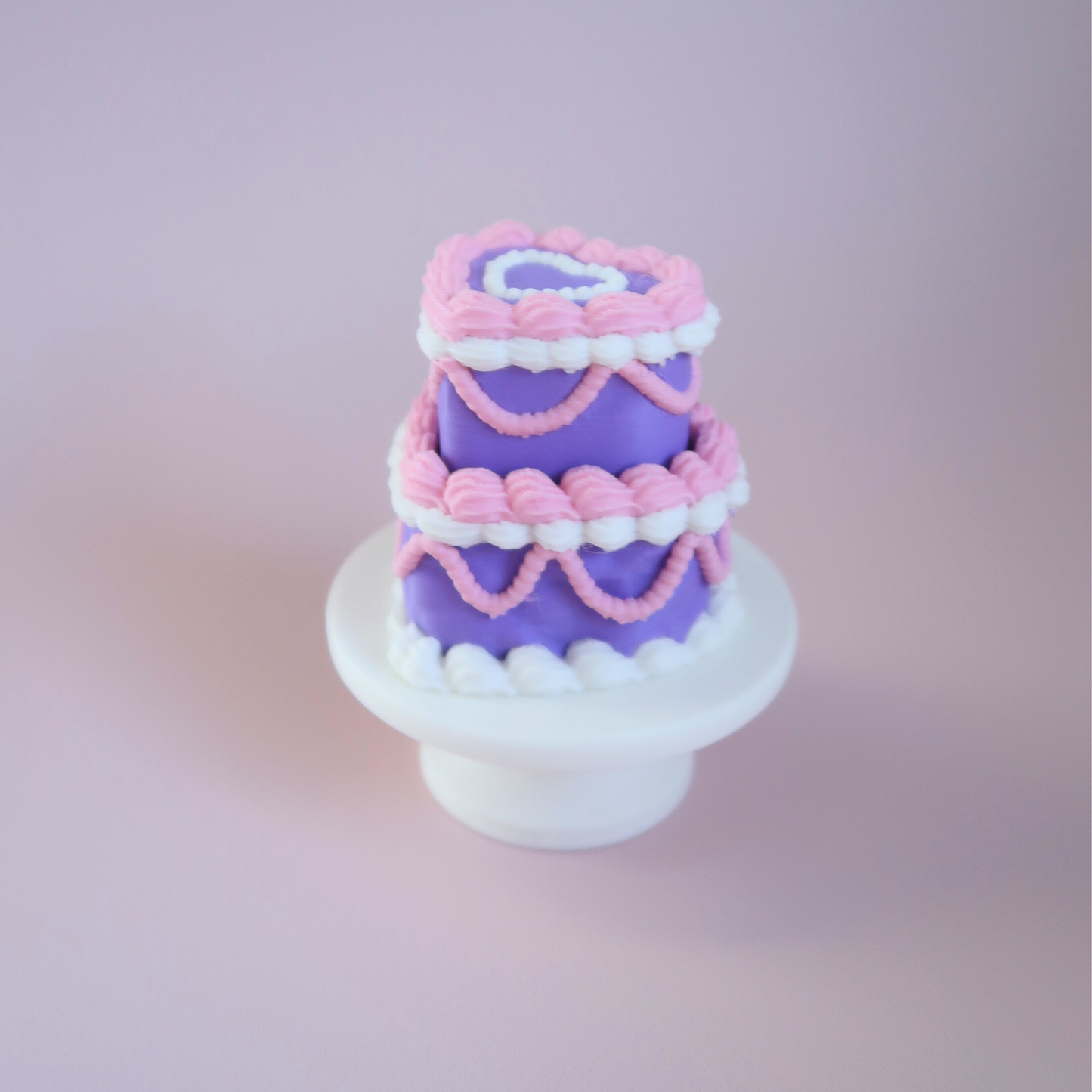 Vintage Heart Cake Fidget Clickers