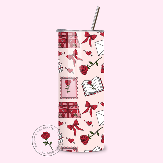 Enchanted Pages: Love Letters Edition - Metal Tumbler