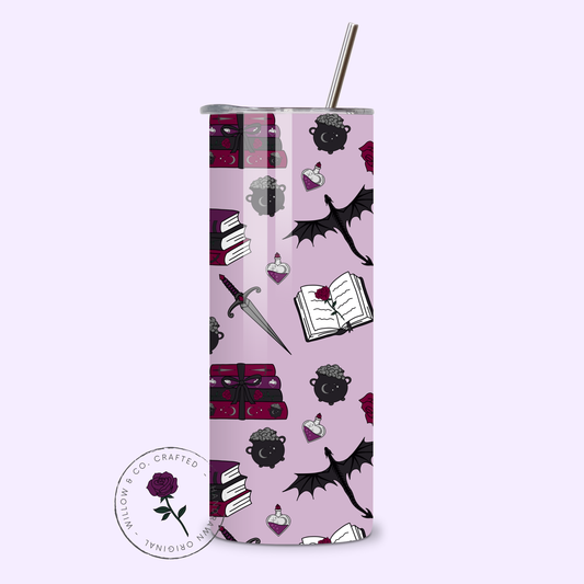 Enchanted Pages: Dark Tales Edition - Metal Tumbler