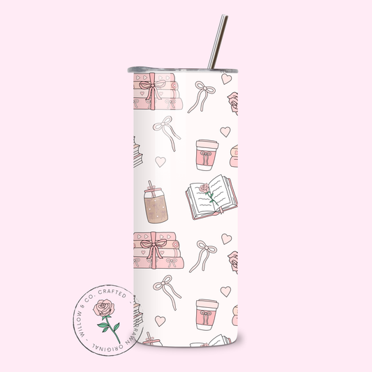 Enchanted Pages: Sweetheart Edition - Metal Tumbler