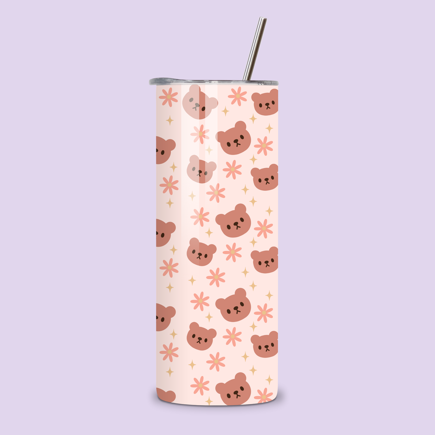Bear Hugs Metal Tumbler