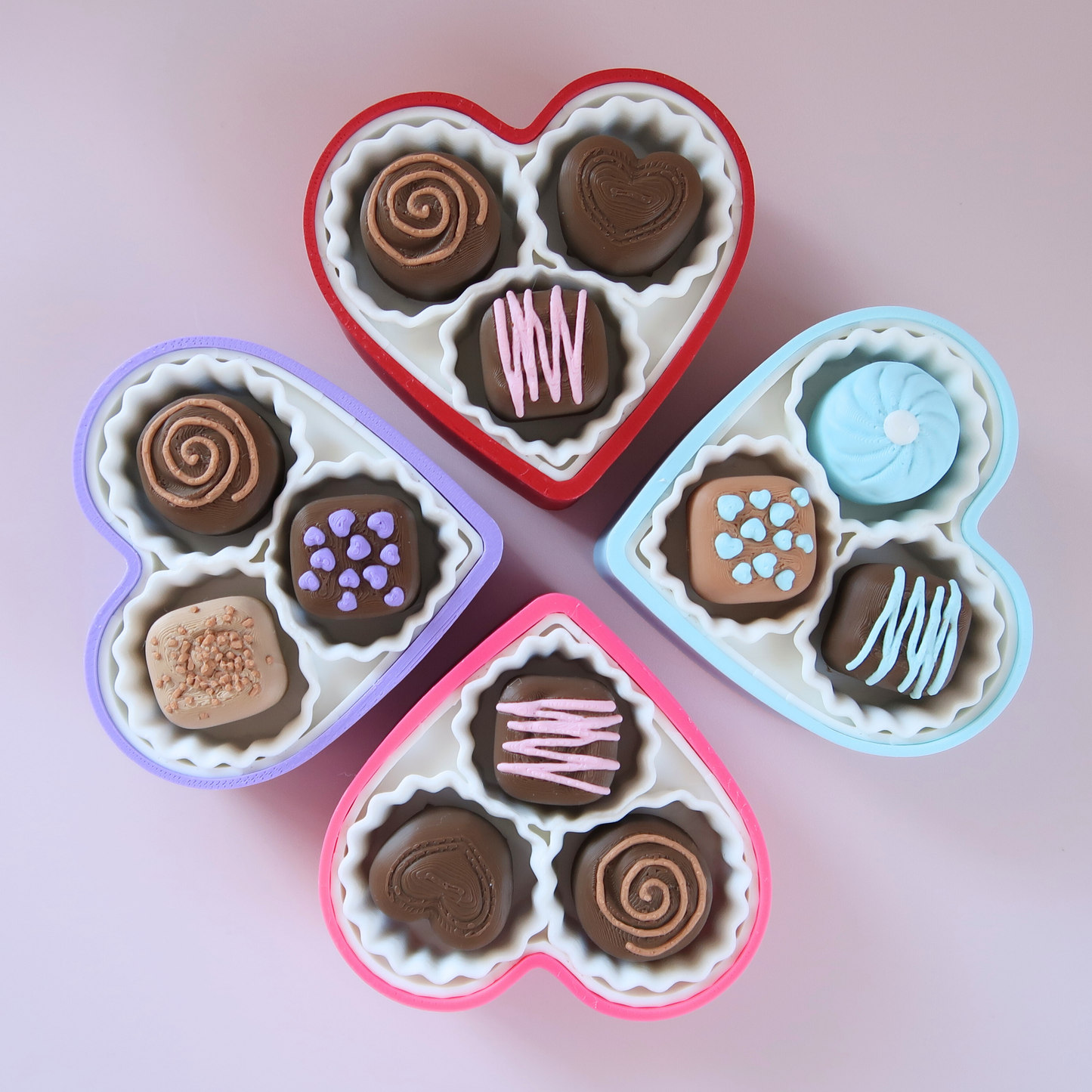 Heart Chocolate Box Clicker – Build Your Own Box