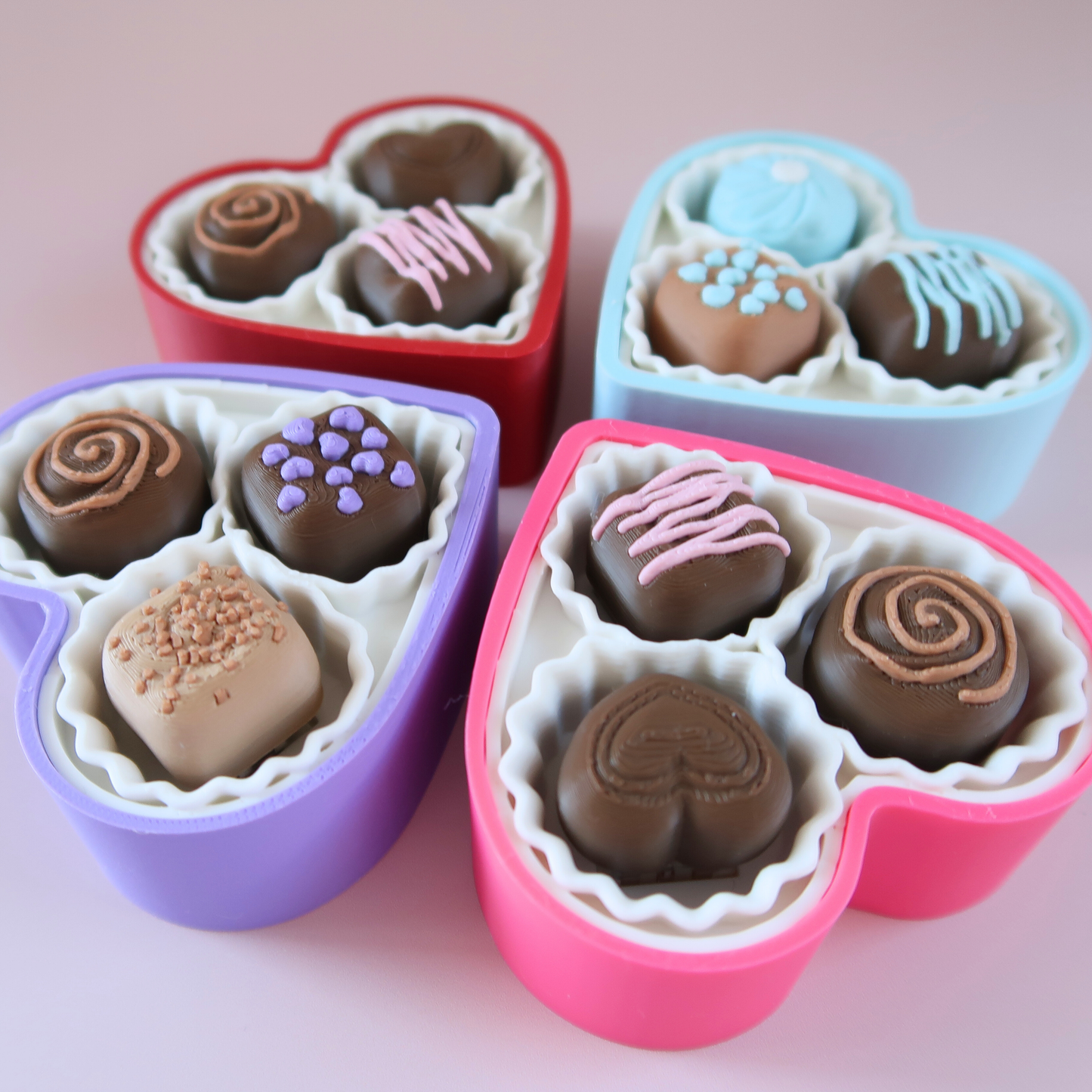 Heart Chocolate Box Clicker – Build Your Own Box