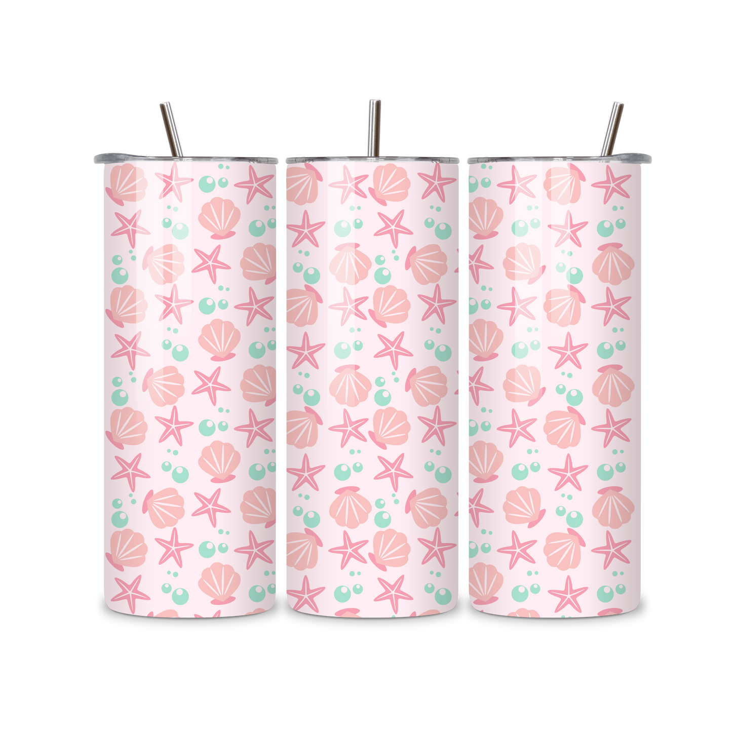 Seaside Sorbet Metal Tumbler