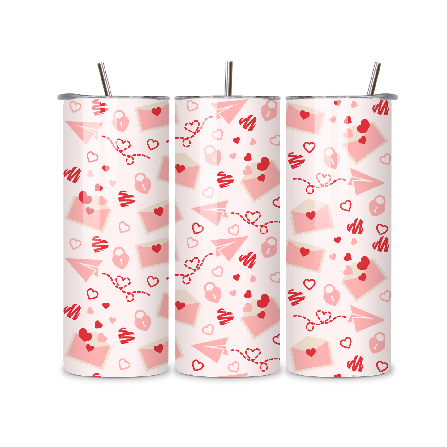 Love Letters Metal Tumbler