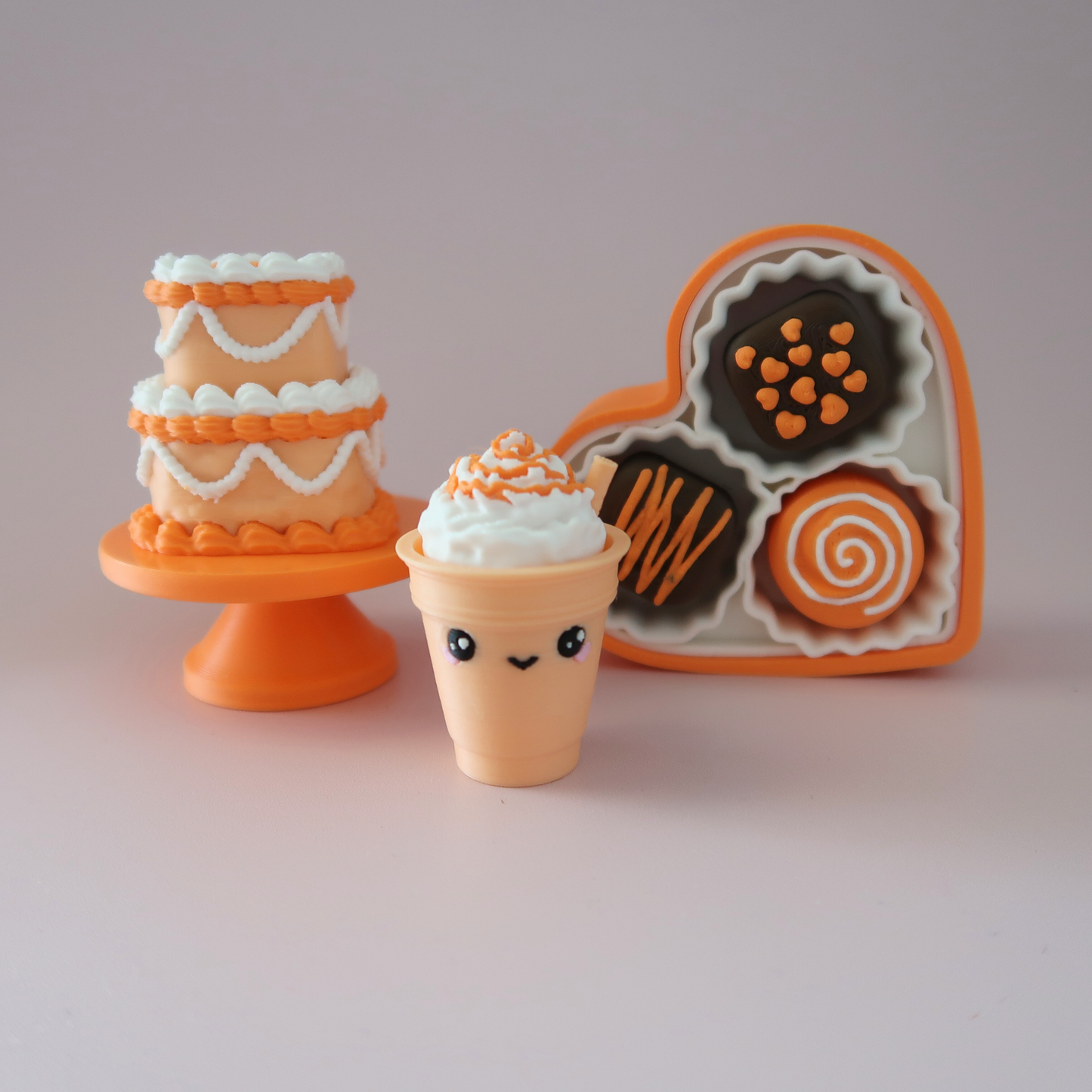 Pumpkin Spice - Halloween Heart Chocolate Box Clicker – Build Your Own Box