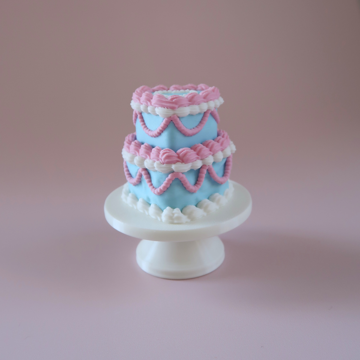 Vintage Heart Cake Fidget Clickers