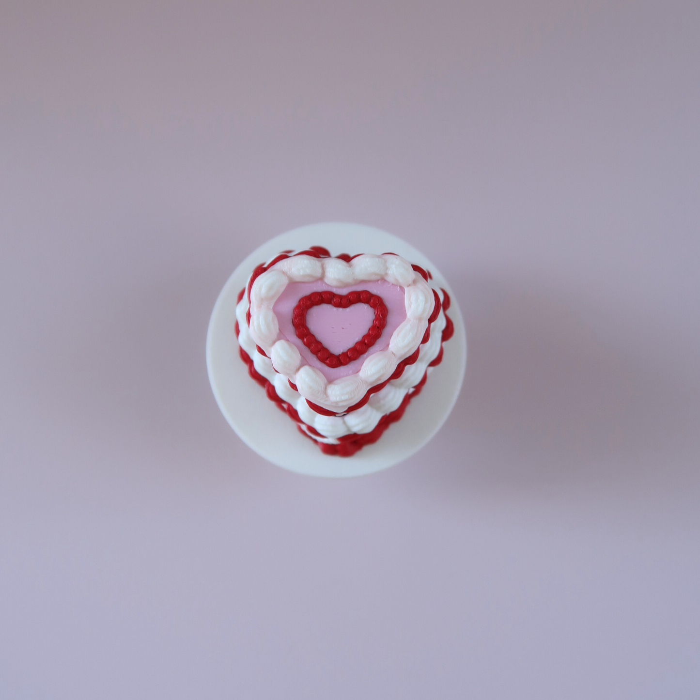 Vintage Heart Cake Fidget Clickers