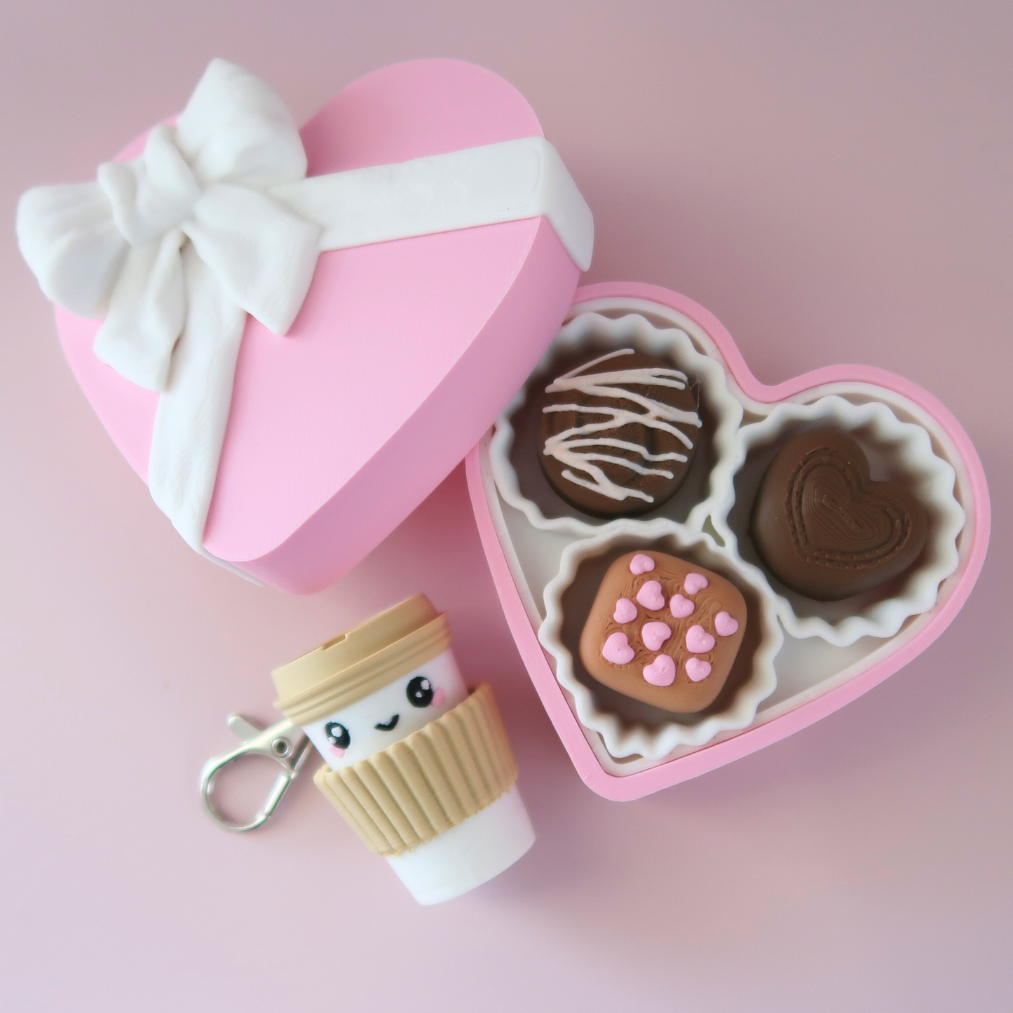 Heart Chocolate Box Clicker – Build Your Own Box