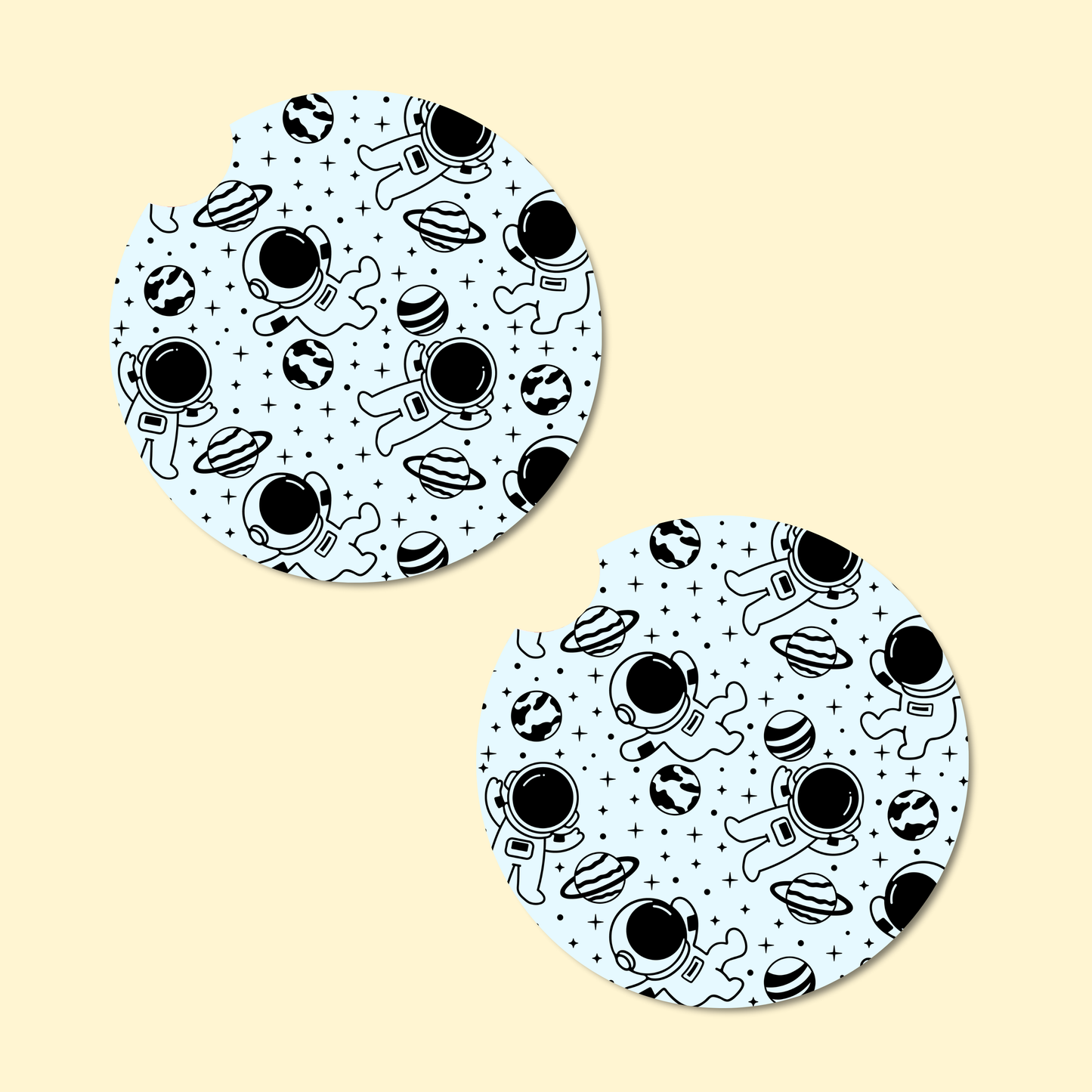 Astro Dude Car Coasters