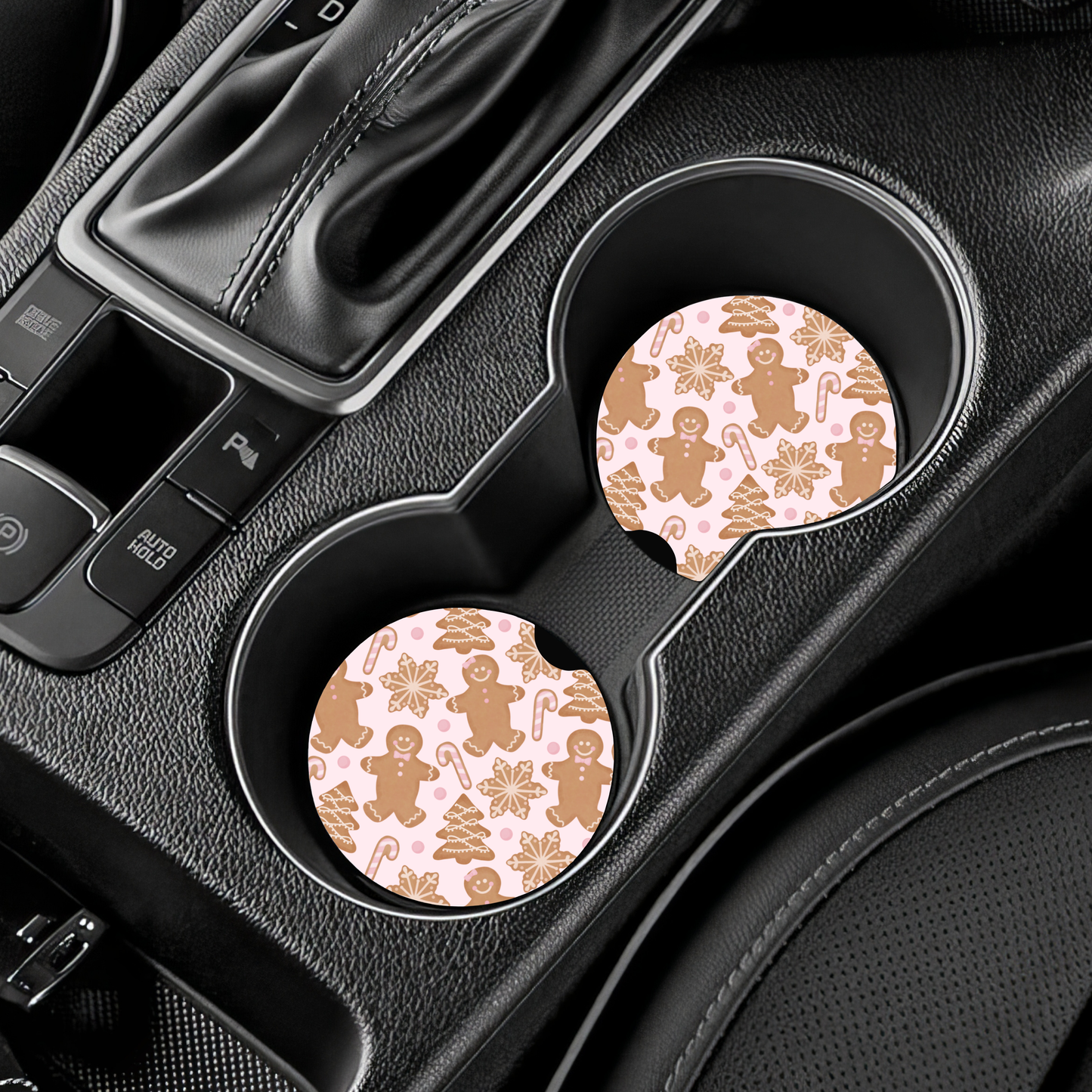 Gingerbread Cookies - Car Coasters