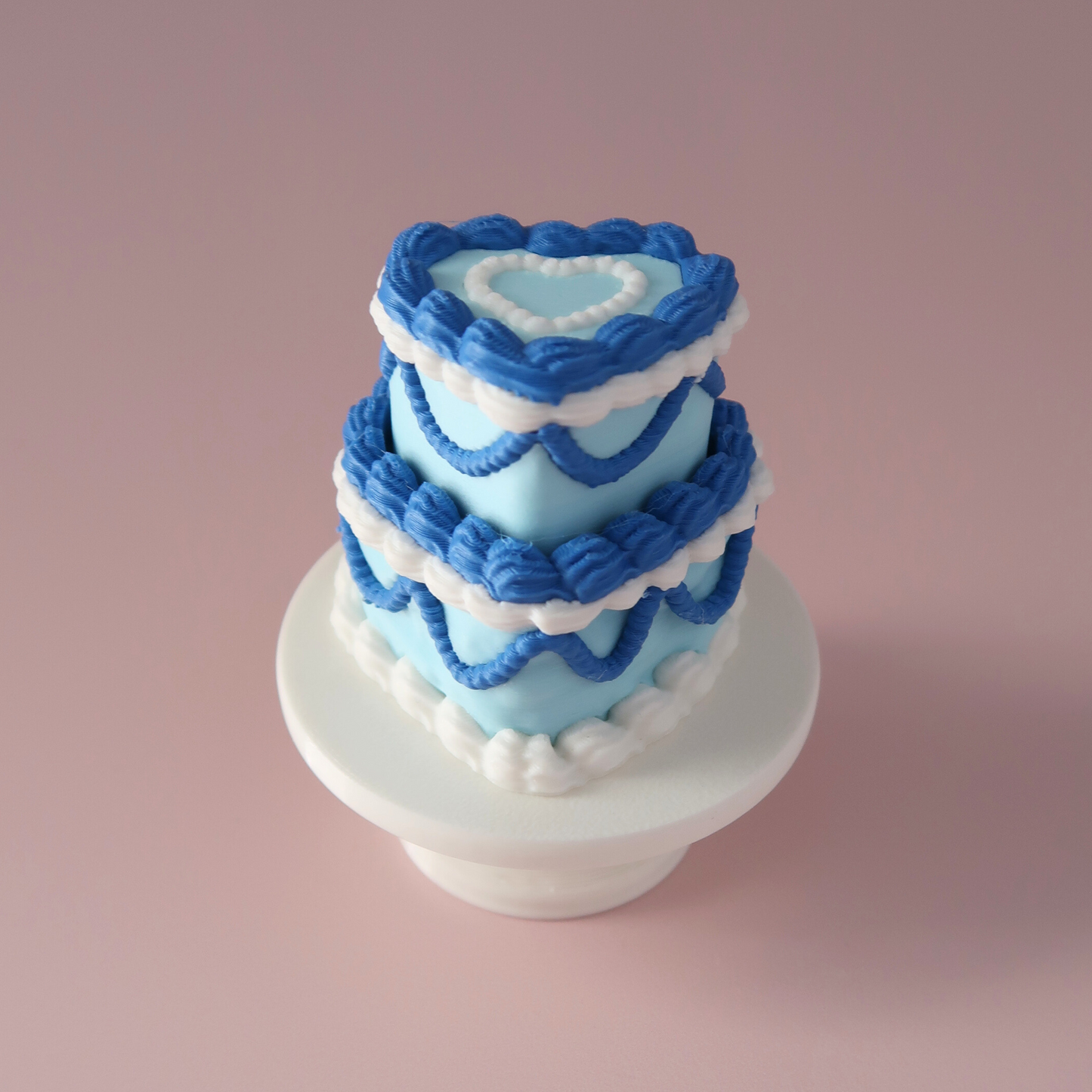 Vintage Heart Cake Fidget Clickers