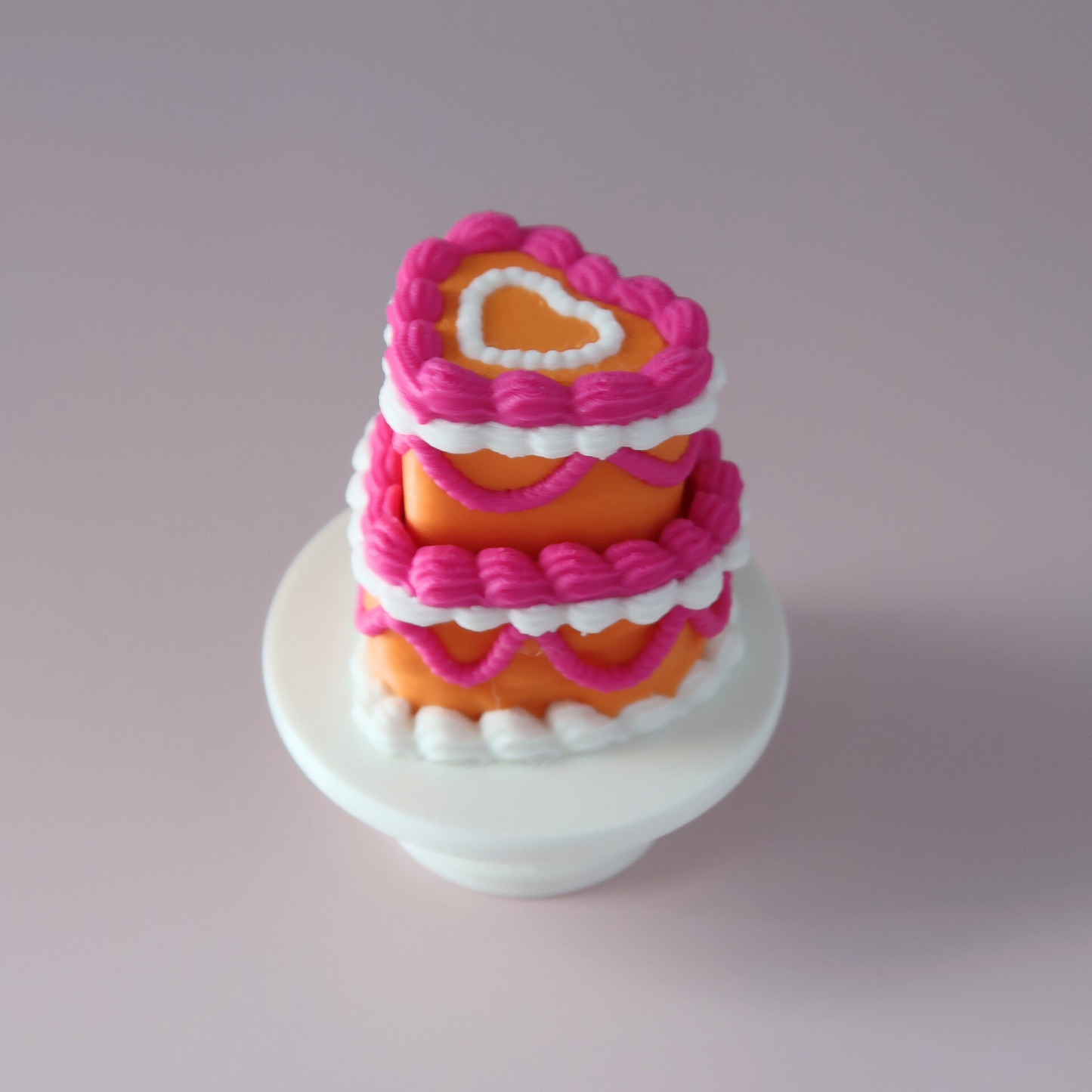 Vintage Heart Cake Fidget Clickers
