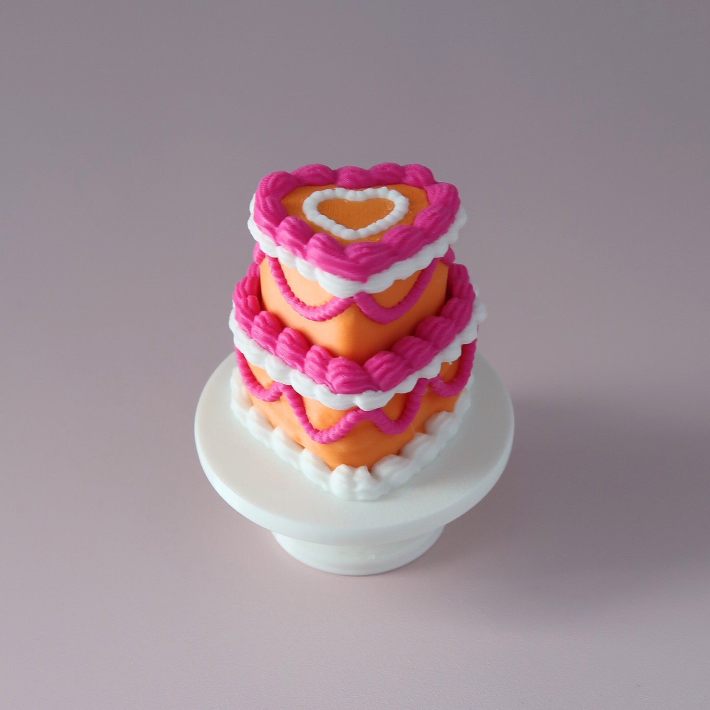 Vintage Heart Cake Fidget Clickers