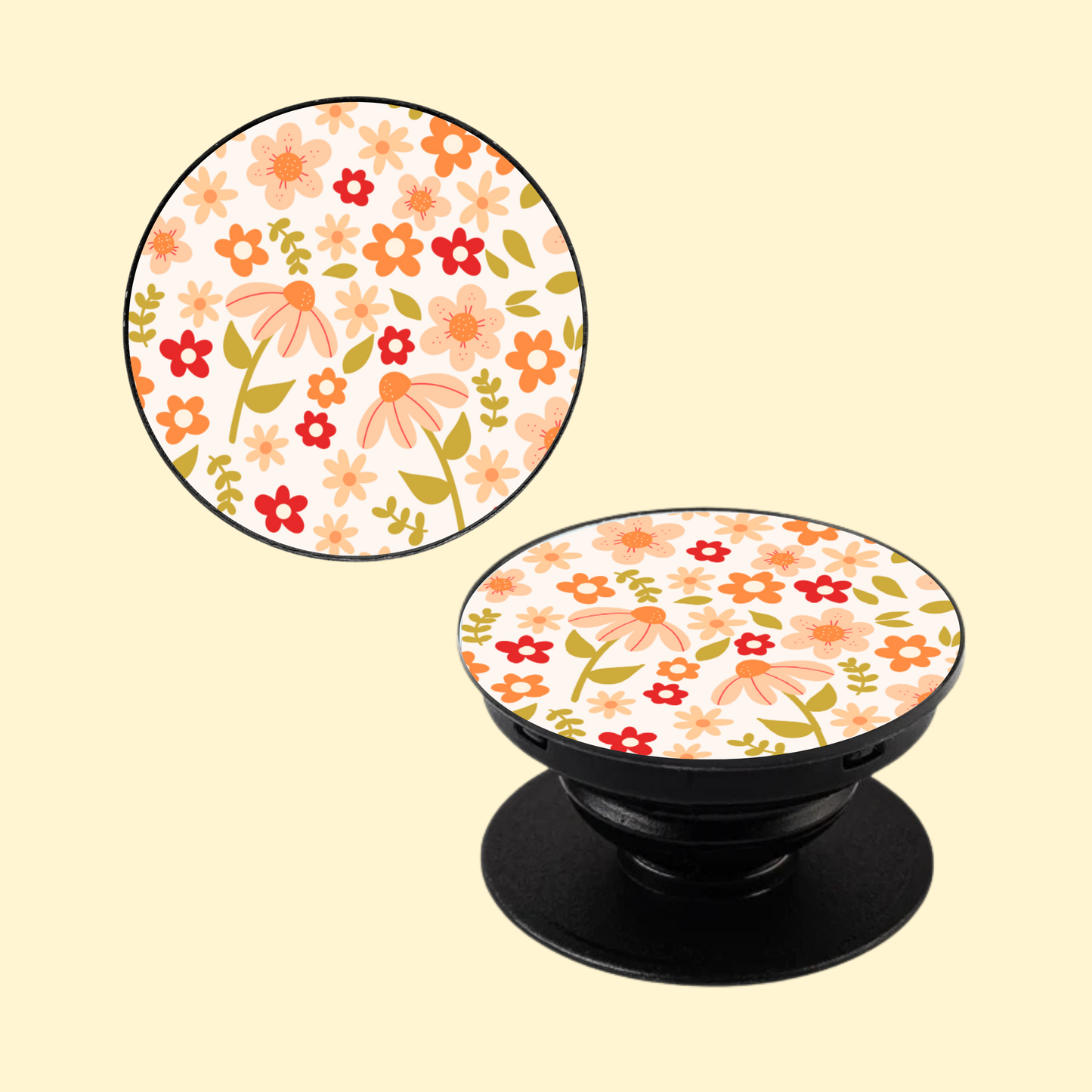 Autumn Floral Pop Socket