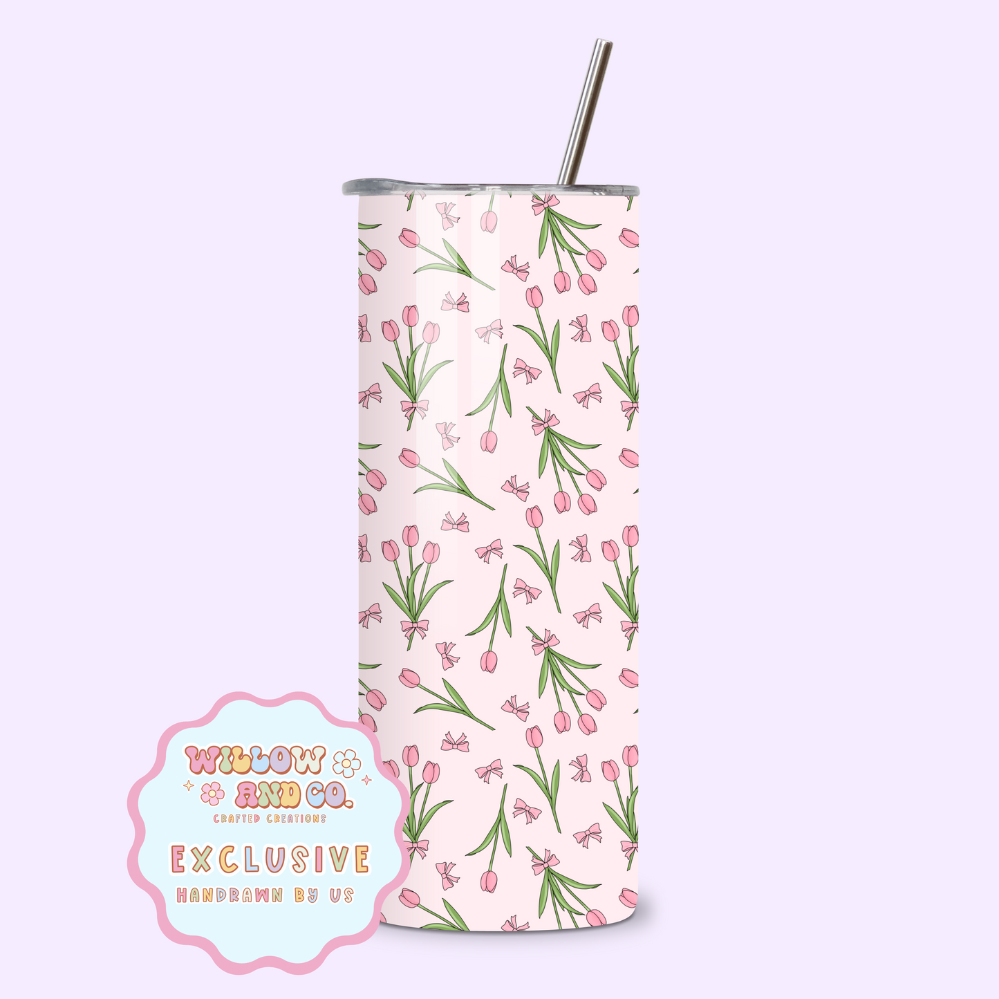 Tulip Bloom - Metal Tumbler