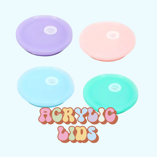 Acrylic Tumbler Lid (Sold Separately)