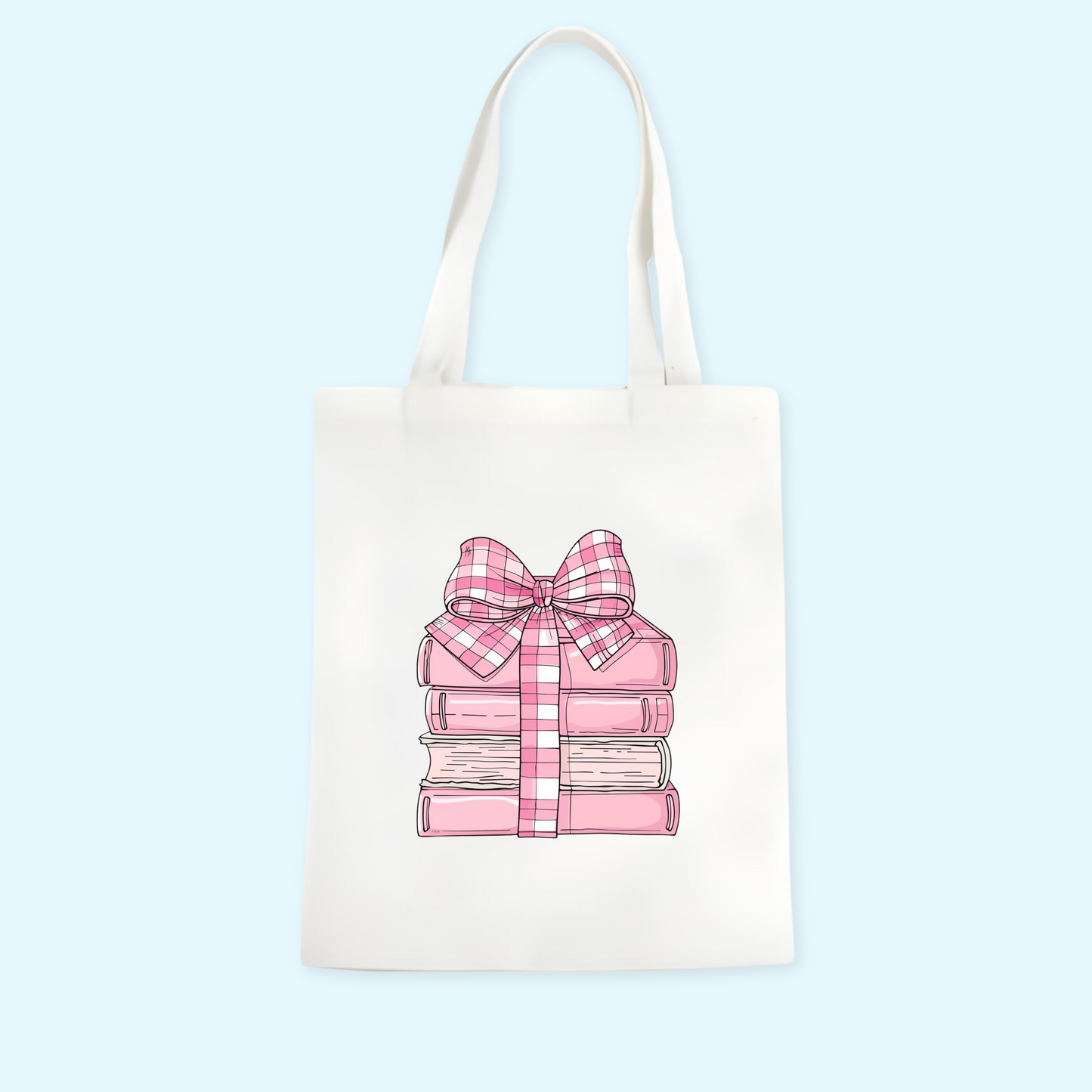 Book Girly Tote Bag