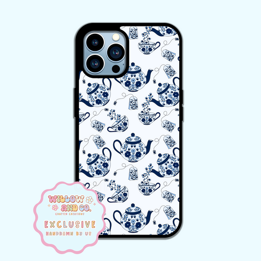 Spill The Tea (Blue) - Phone Case