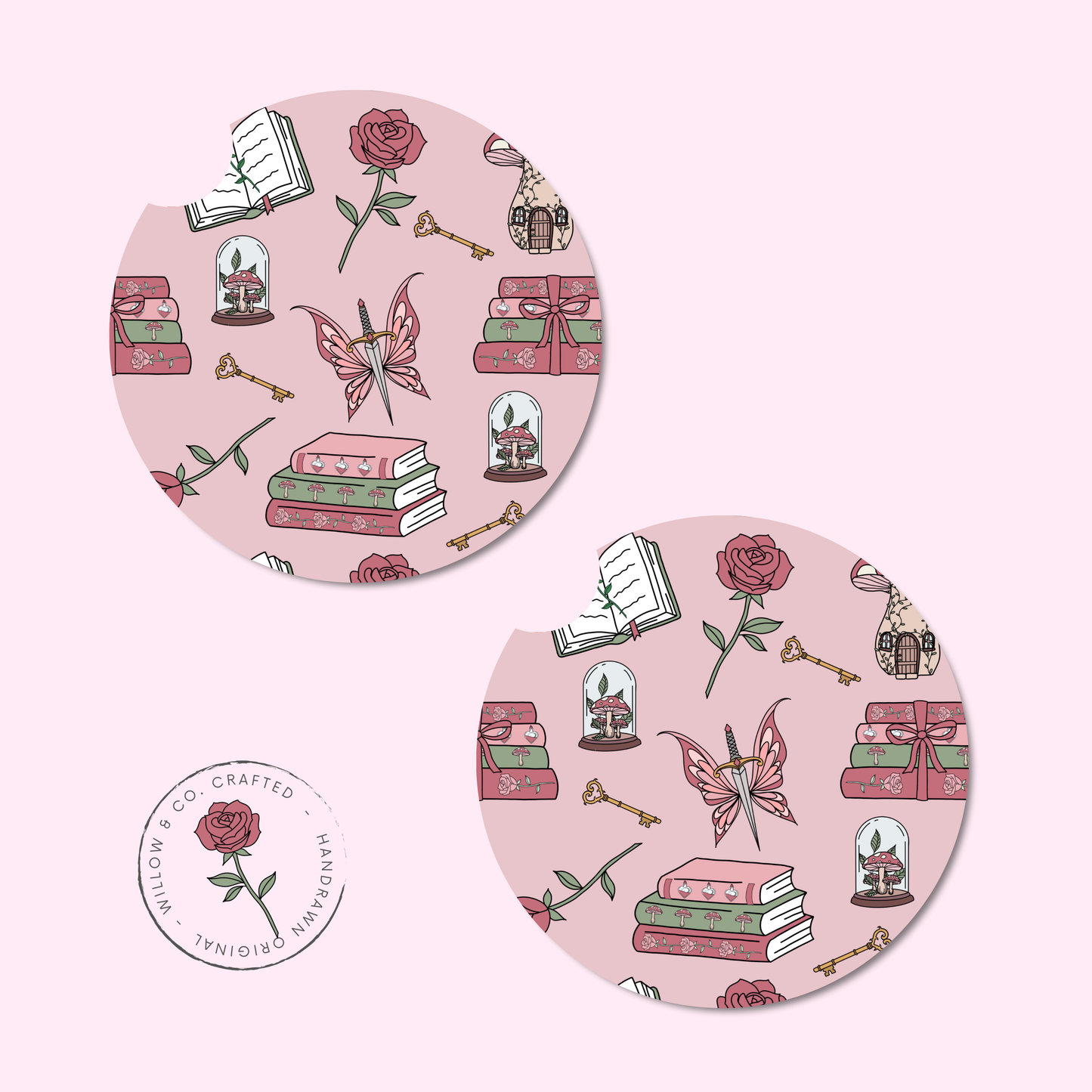 Enchanted Pages: Fantasy Realms - Car Coasters