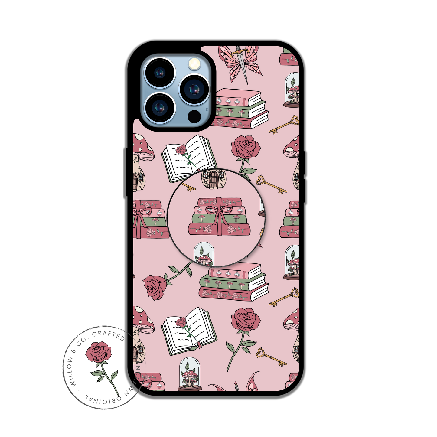 Enchanted Pages: Fantasy Realms Edition - Pop Socket