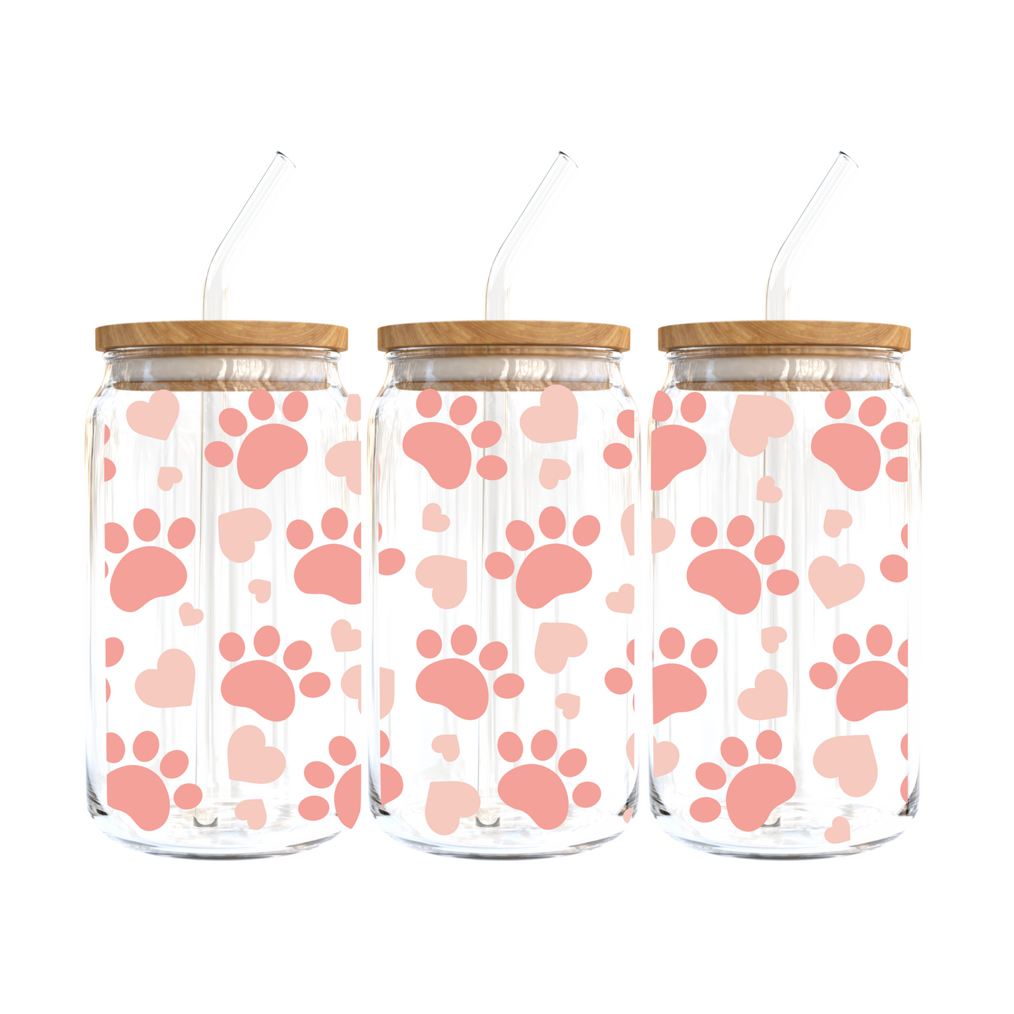 Dog Lover Glass Tumbler