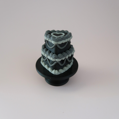 Halloween Vintage Heart Cake Fidget Clickers