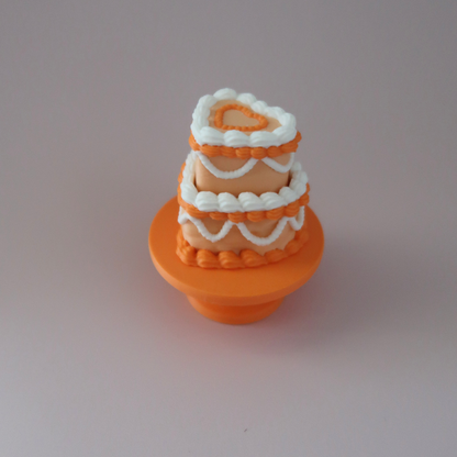 Halloween Vintage Heart Cake Fidget Clickers