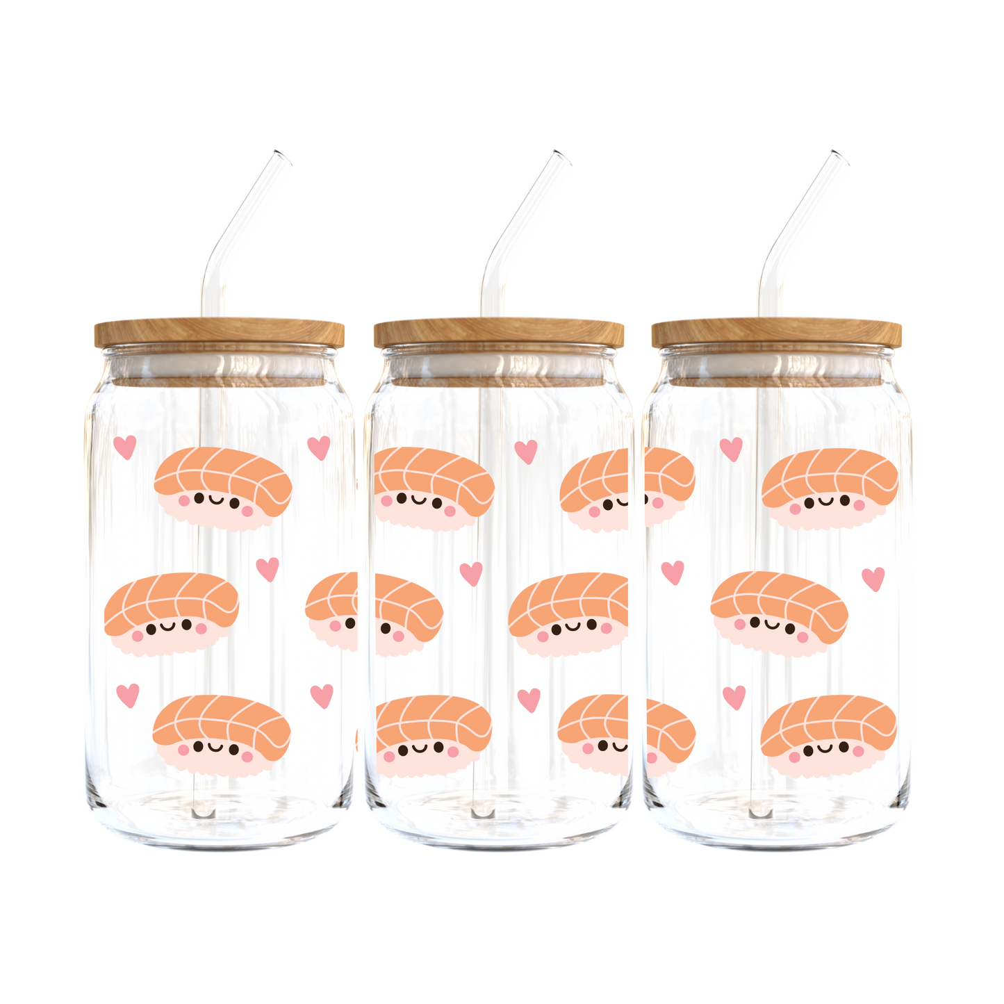 Sushi Sweetheart Glass Tumbler
