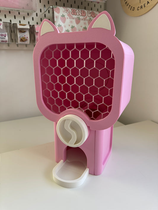 Cat Ear Mini Vending Machine | Custom 3D Printed Display for Markets, Classrooms & Small Business