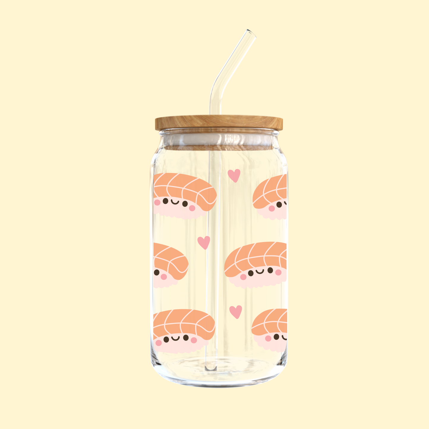 Sushi Sweetheart Glass Tumbler
