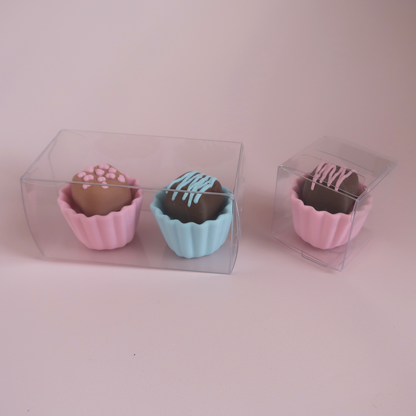 2-Pack Individual Chocolate Clickers – Build Your Own