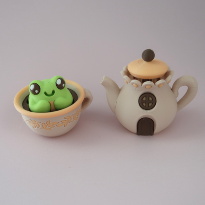 Froggy Tea Time Clickers