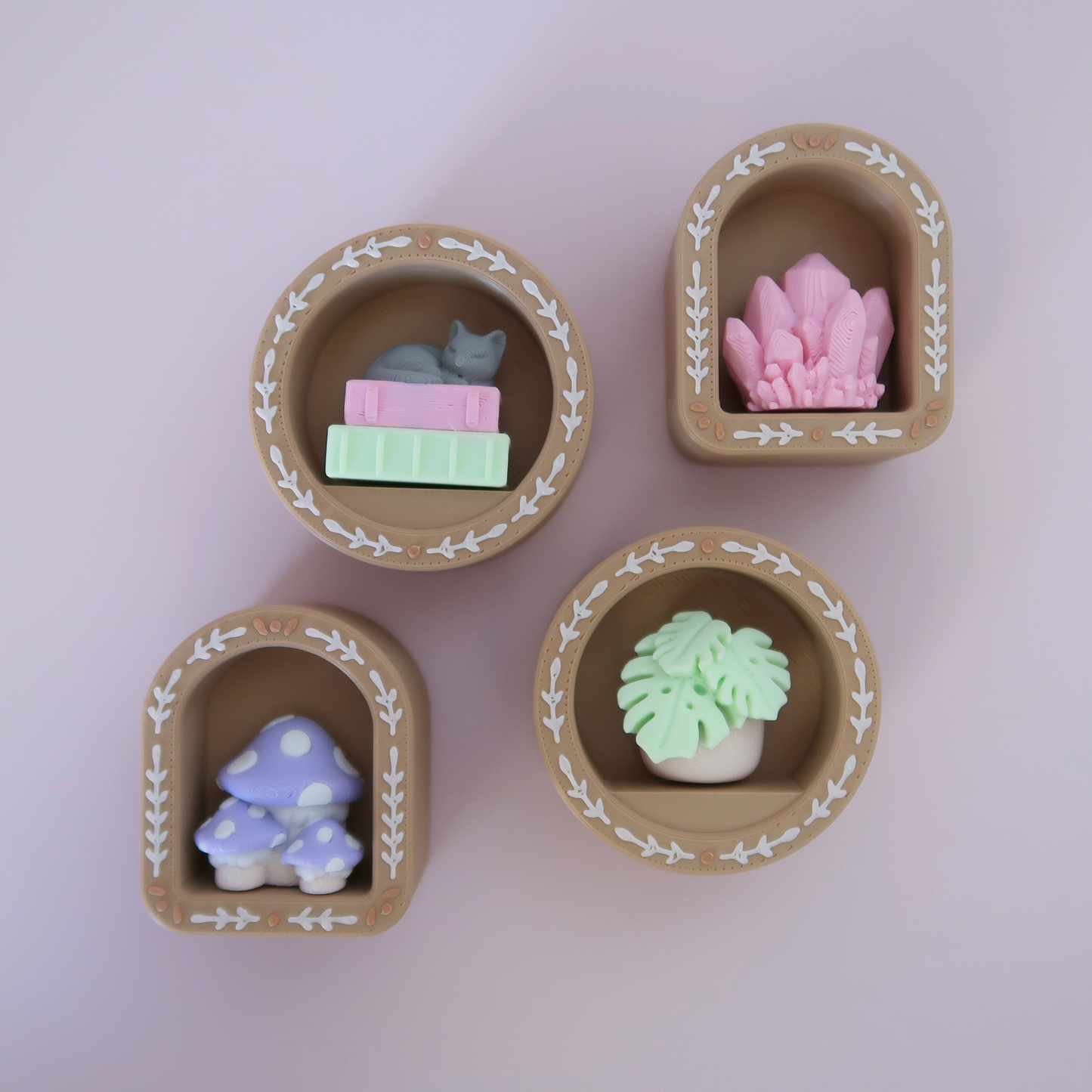 Mini Display Shelf Clicker | Custom Bookish Fidget Shelf