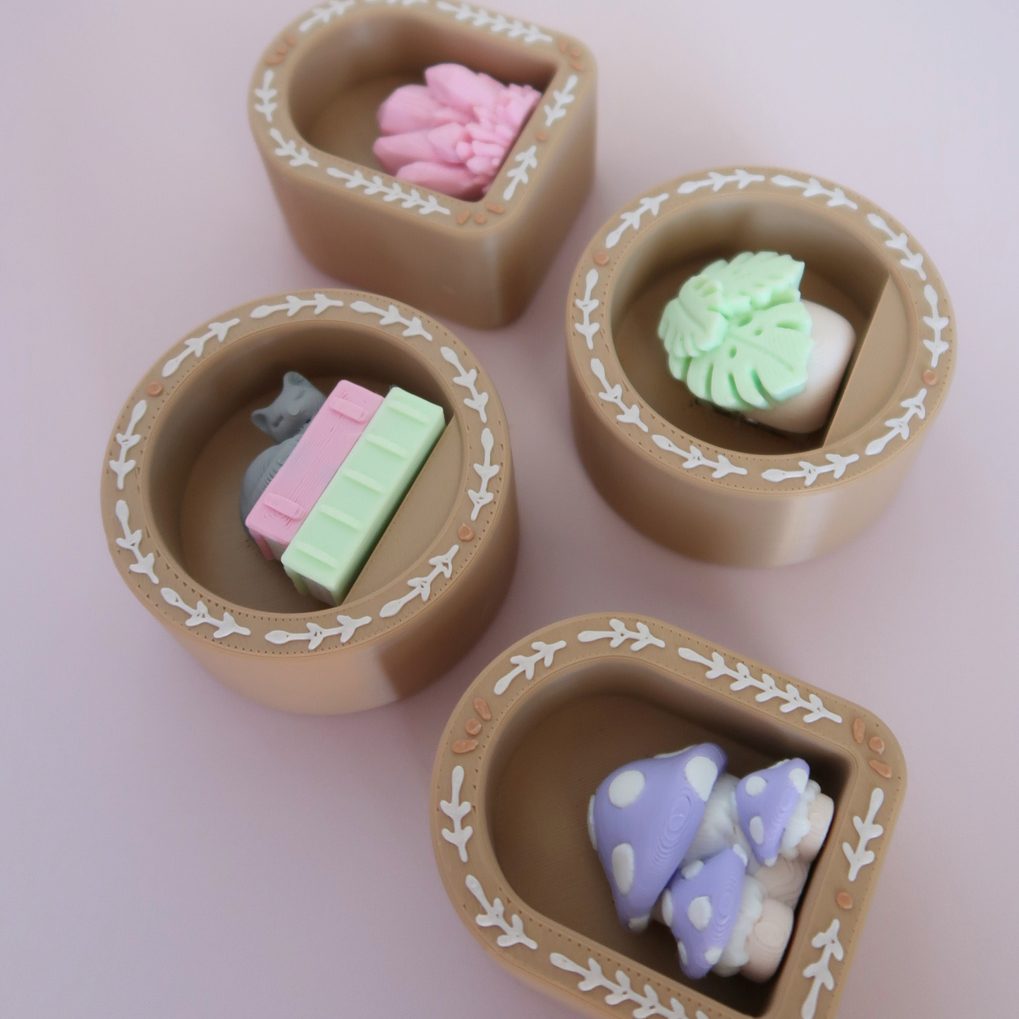 Mini Display Shelf Clicker | Custom Bookish Fidget Shelf