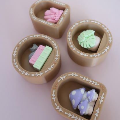 Mini Display Shelf Clicker | Custom Bookish Fidget Shelf