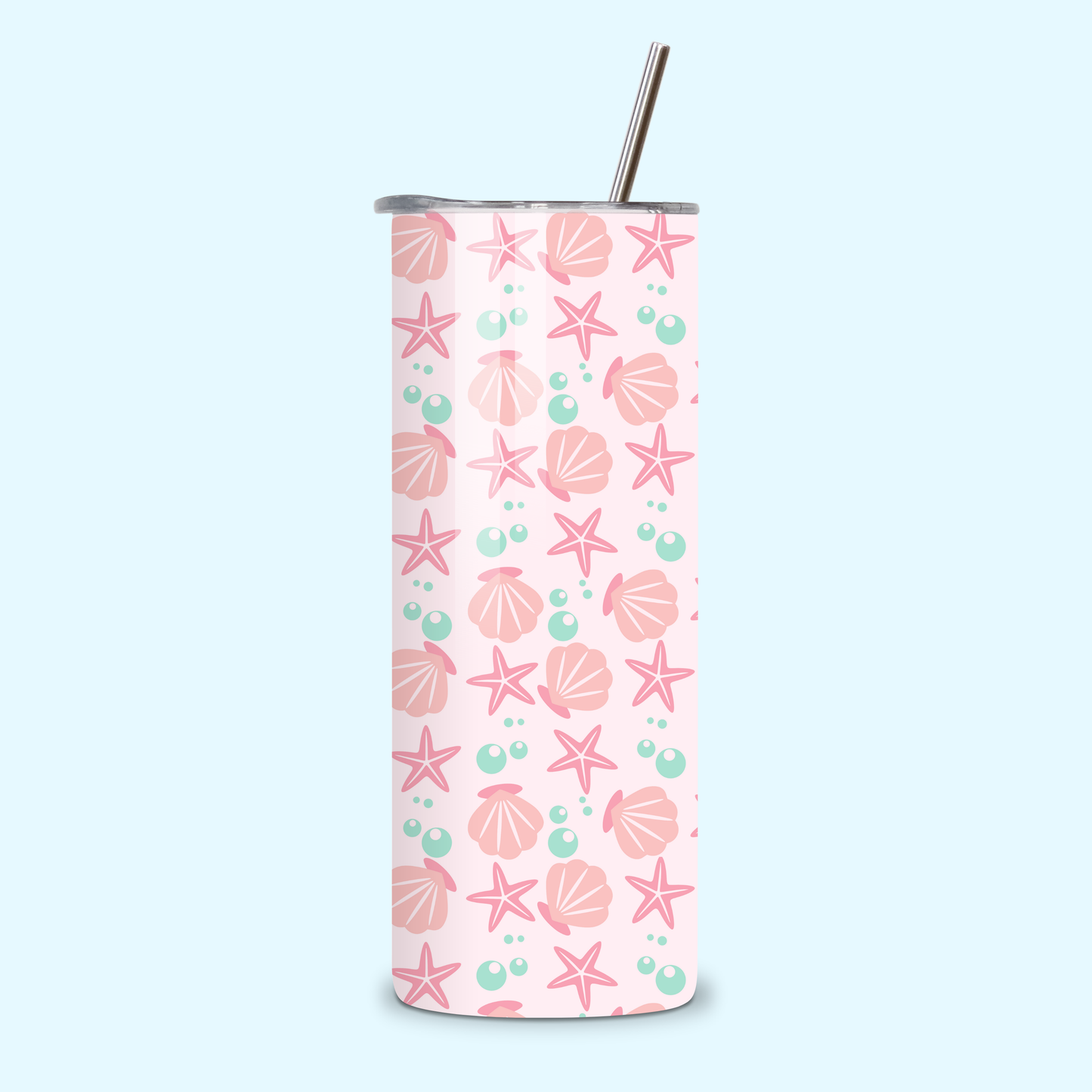 Seaside Sorbet Metal Tumbler