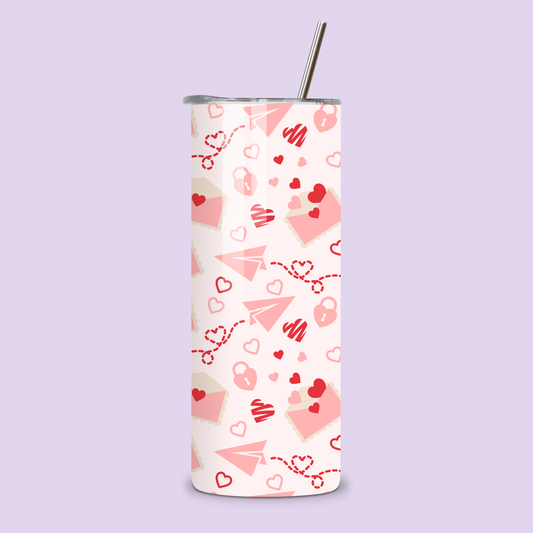 Love Letters Metal Tumbler