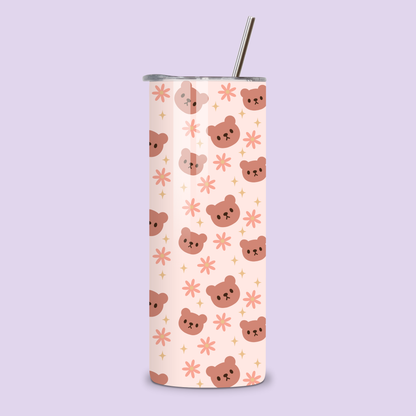 Bear Hugs Metal Tumbler