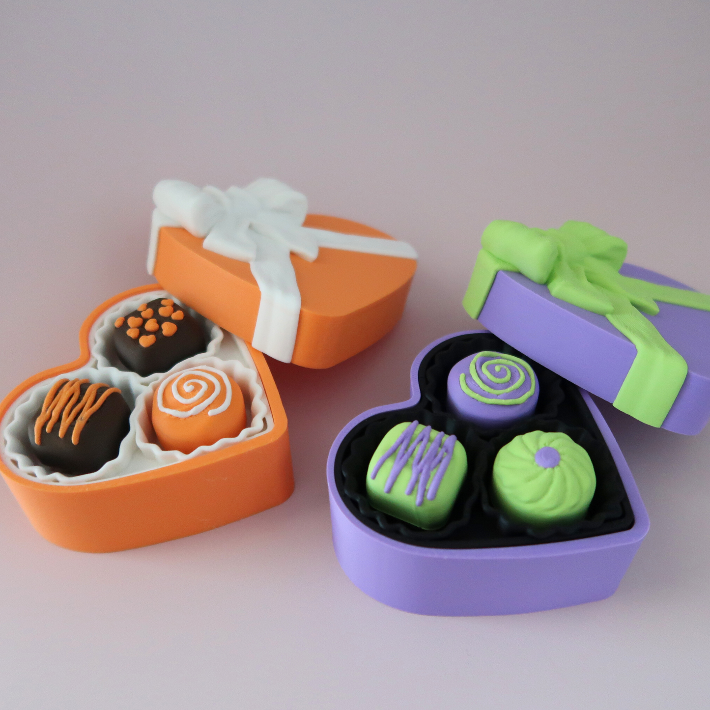 Halloween Heart Chocolate Box Clickers – Build Your Own Box