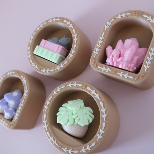 Mini Display Shelf Clicker | Custom Bookish Fidget Shelf