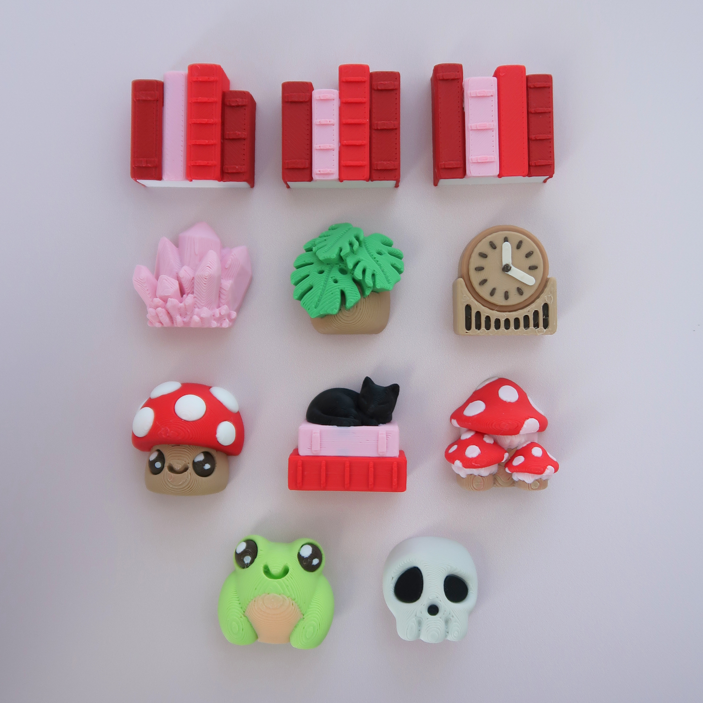 Bookcase Clicker Shelf | Customisable Bookish Fidget Display