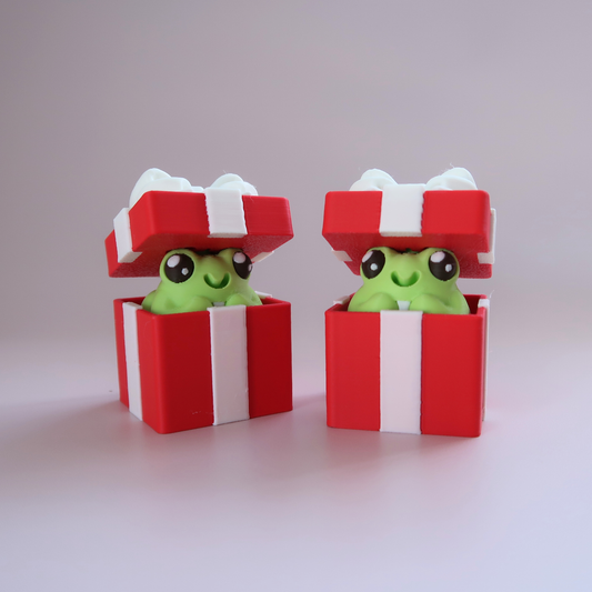 Froggy Xmas Present Clicker
