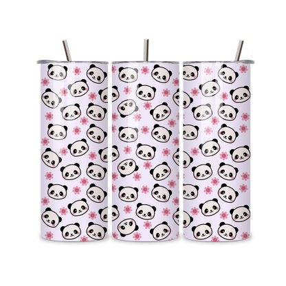 Panda Pop Metal Tumbler