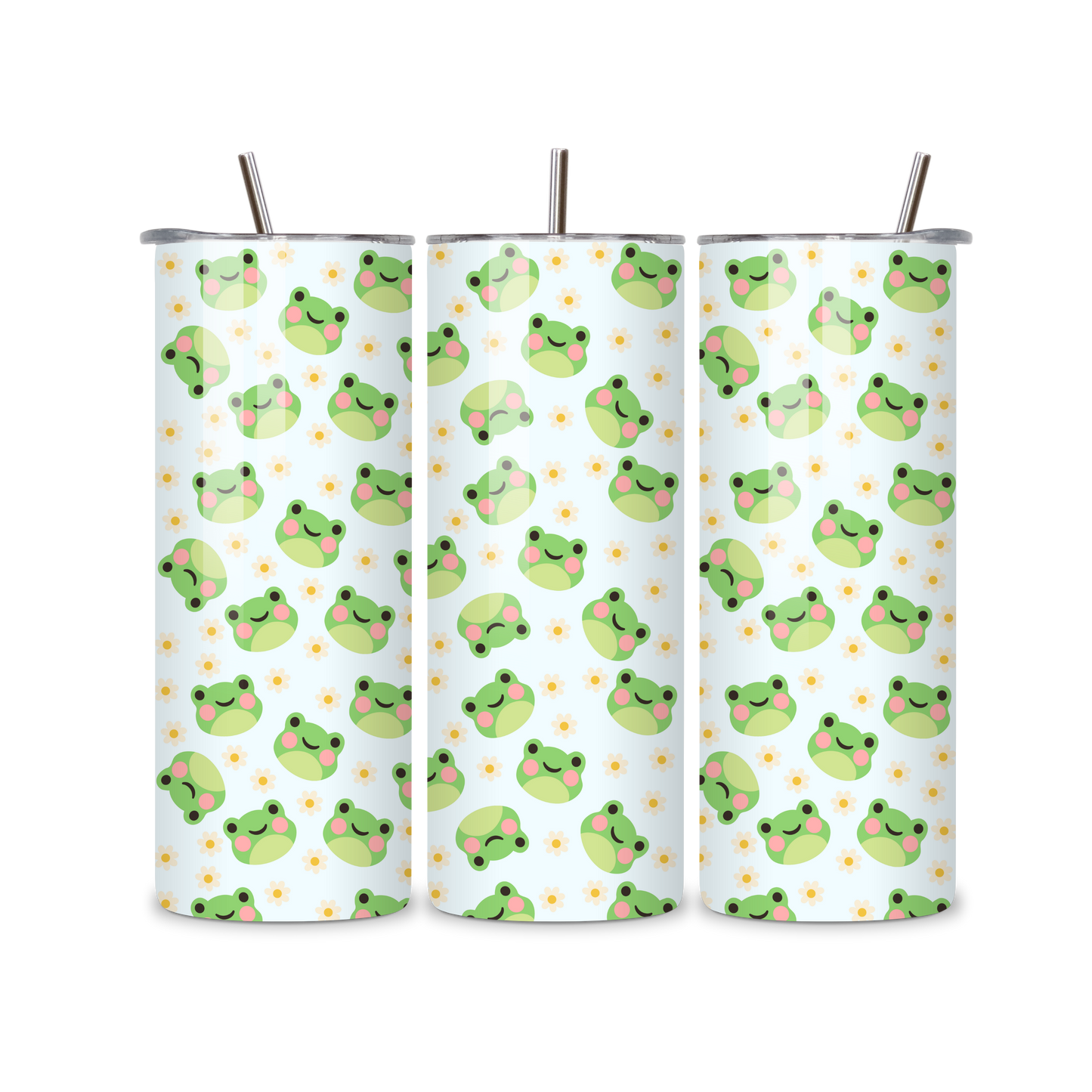 Froggy Love Metal Tumbler