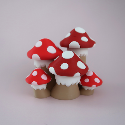 Mushroom Cluster Fidget Clicker