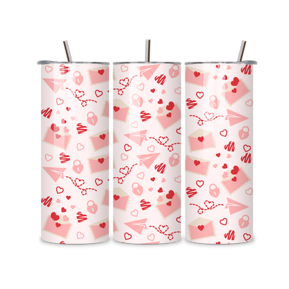 Love Letters Metal Tumbler